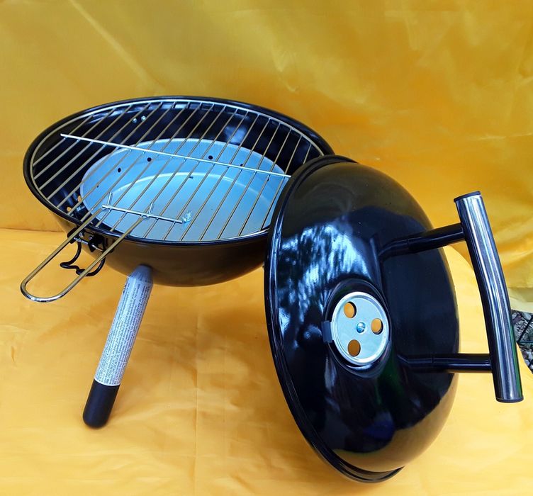 GRĂTAR Rotund din tablă Emailata cu Capac - NOU - 80 Lei