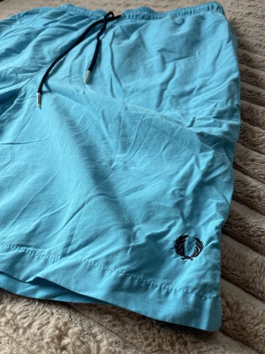 Fred Perry светлосини бански