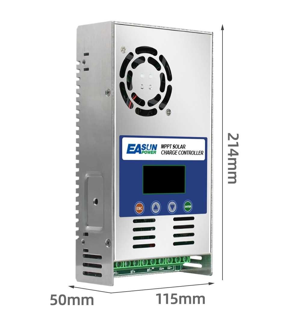 Controller Incarcator Regulator solar MPPT 60A  12-24-36-48V
