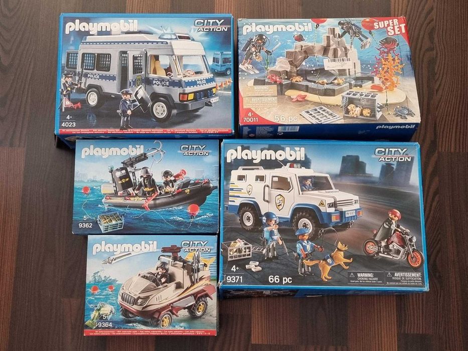 Playmobil City Action 6919 - Sediu De Politie Cu Inchisoare 6919