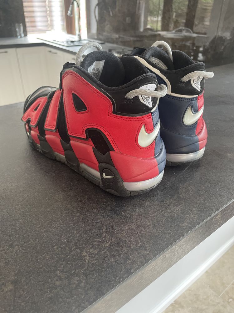 Vand Nike Uptempo Rosu Albastru