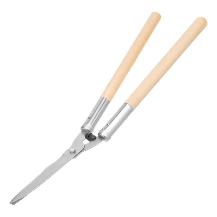 Кусторез, 650 мм, волнистые лезвия, деревянные рукоятки ( Россия )