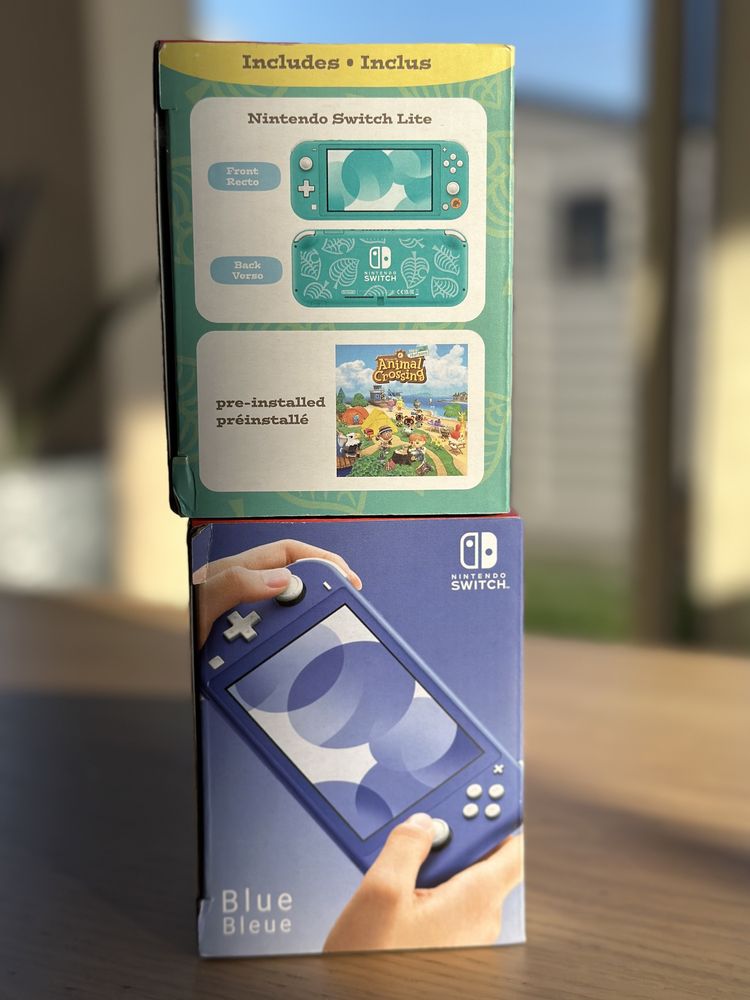 Consola Sigilata - Nintendo Switch Lite Mov/Lite Animal Crossing