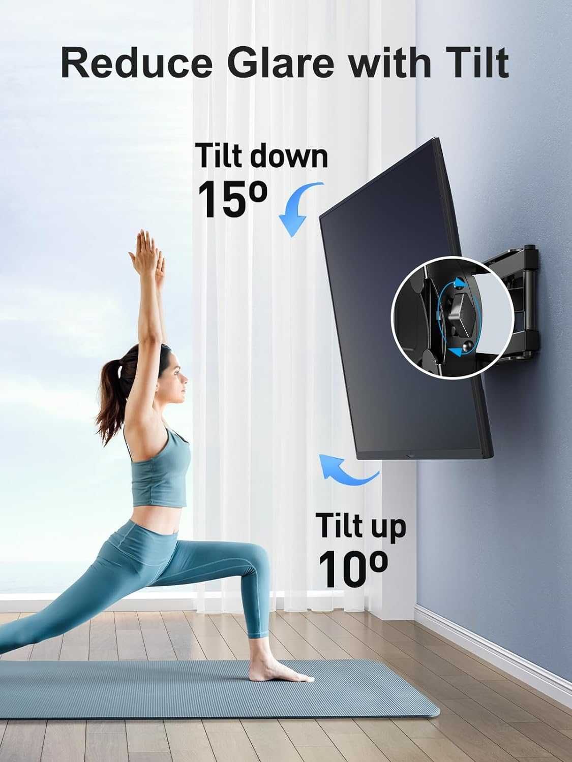 Suport TV de perete reglabil, diagonala 66-152cm, Pret Fix