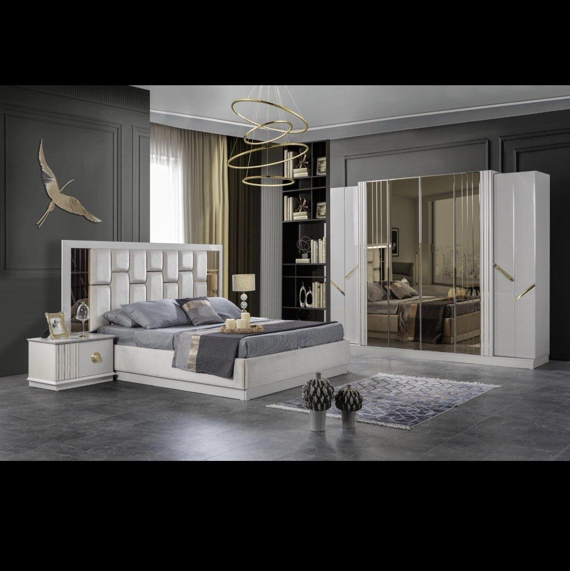 Спальный гарнитур турецкой мебели – это воплощение роскоши и комфорта