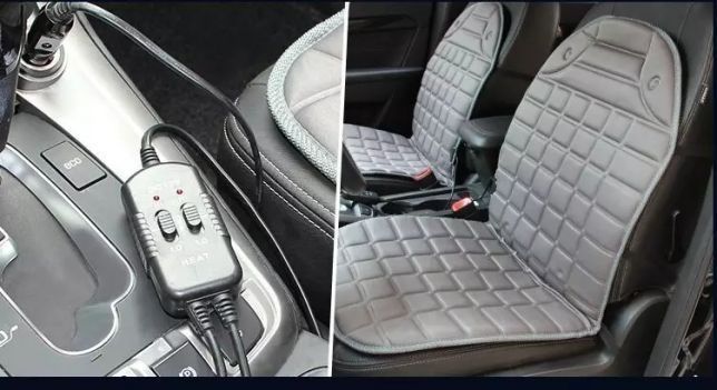 Обогрев сидений, накидка с подогревом для любой автомобиль 12V
