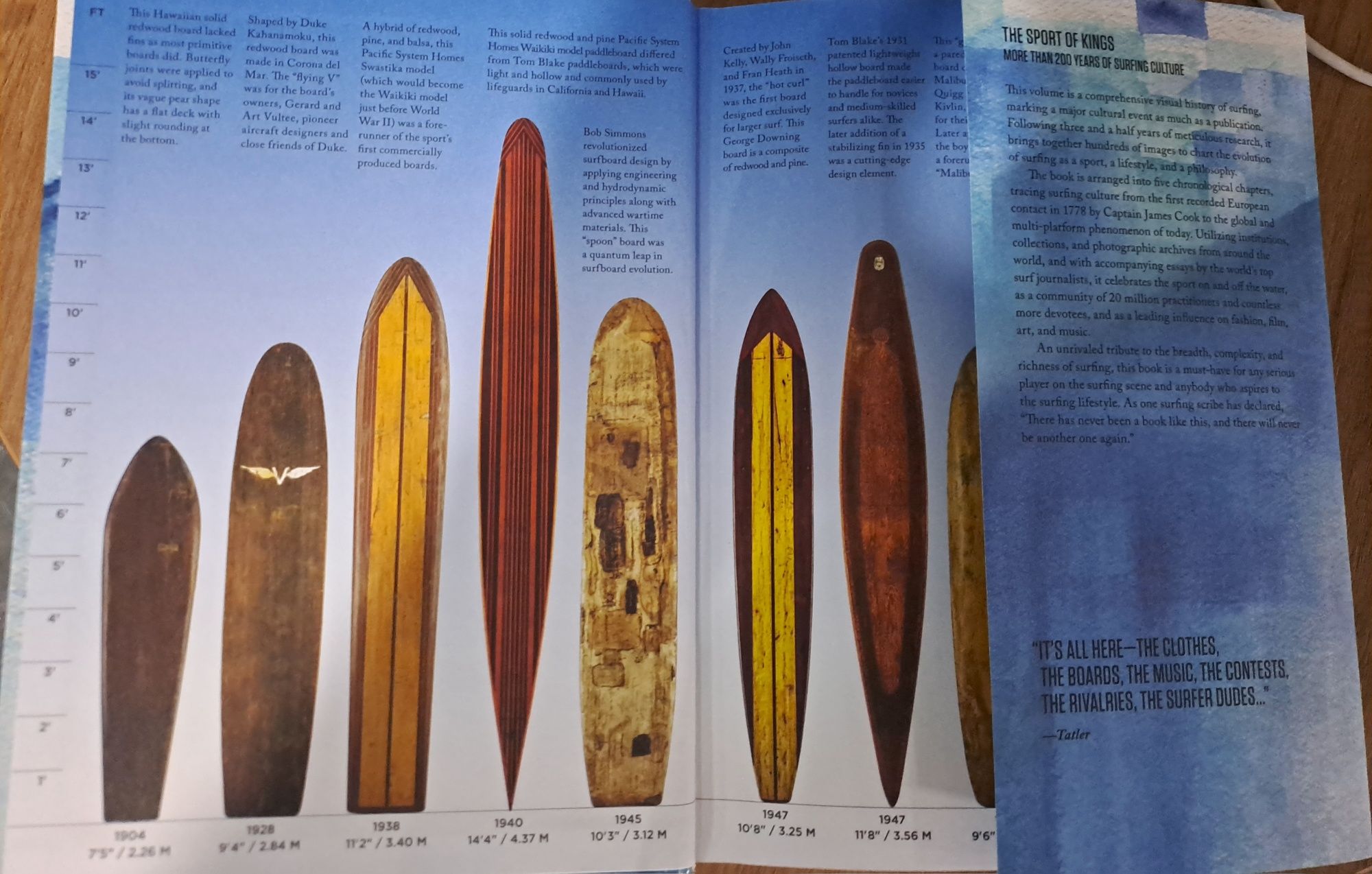 Book about SURFING in english