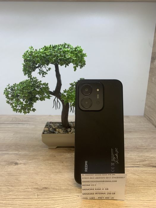 Redmi 15 c  256 gb