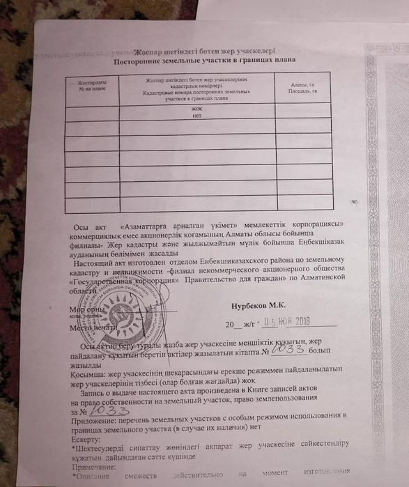 Продам земельный участок