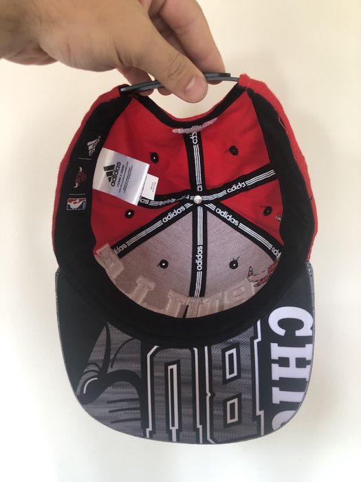 Adidas Chicago Bulls Баскетболна Шапка С Козирка Размер Универсален