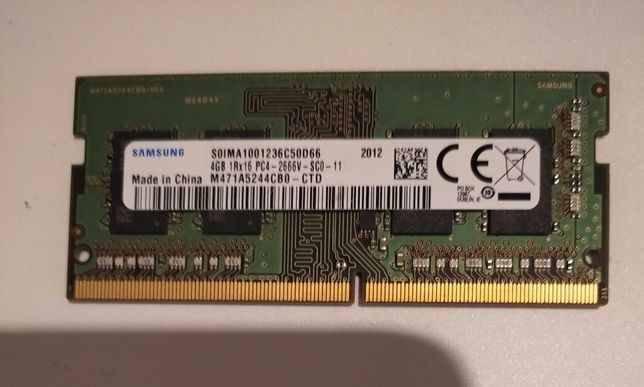 Memorie laptop Samsung 4GB DDR 4