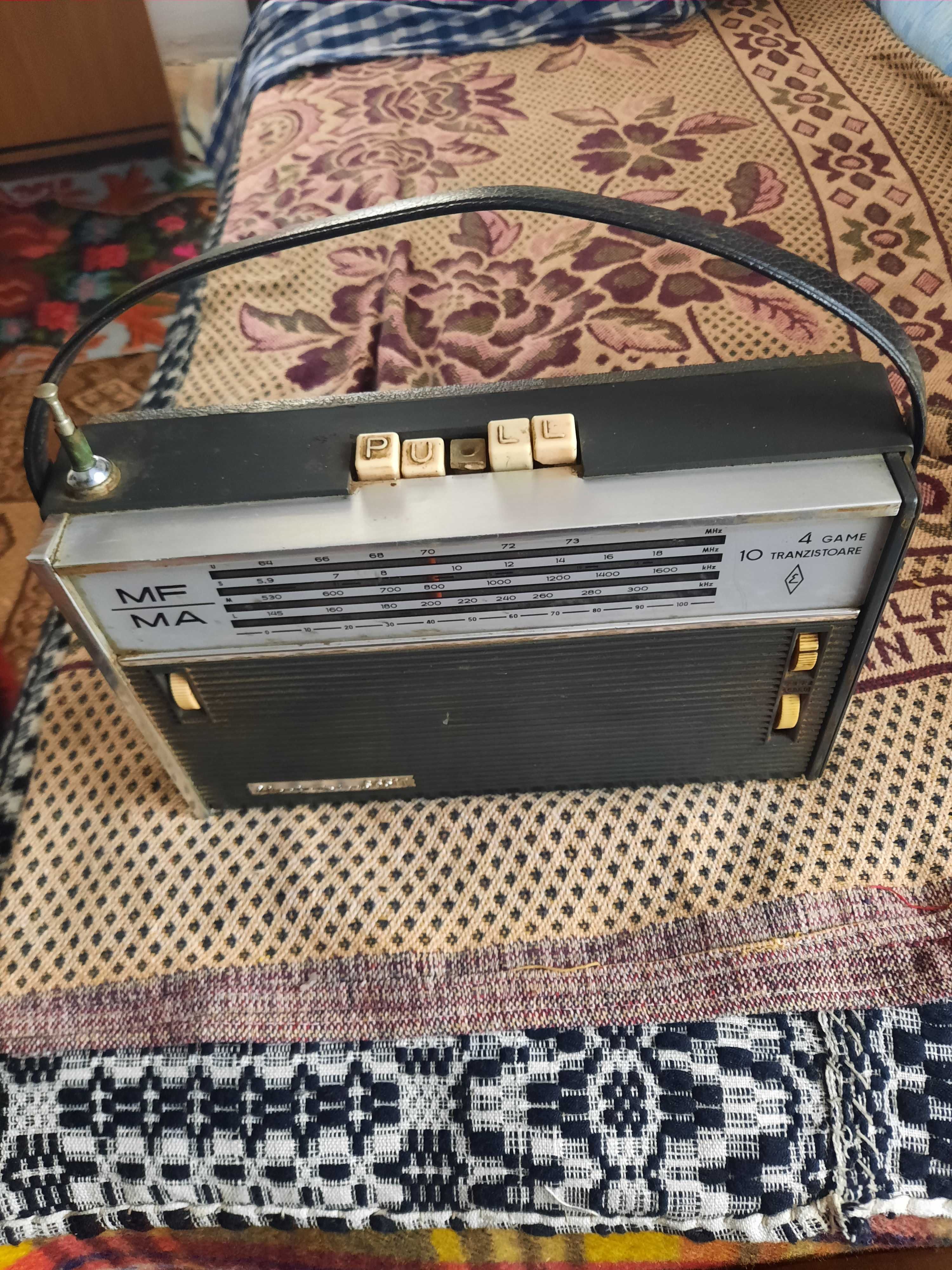 Electrica S651T,  aparat de radio vechi pe tranzistori, vintage, retro