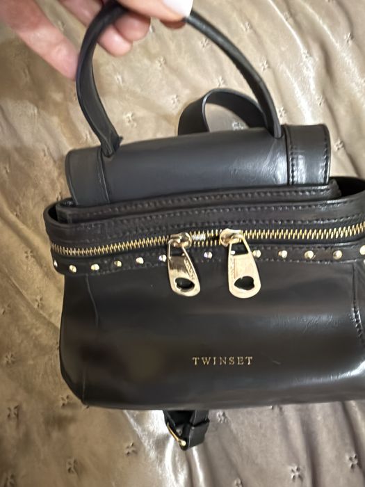 Twinset чанта кожена