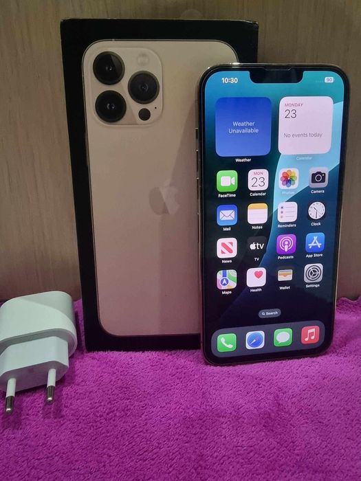IPhone 13 Pro Max Gold condiție f bună