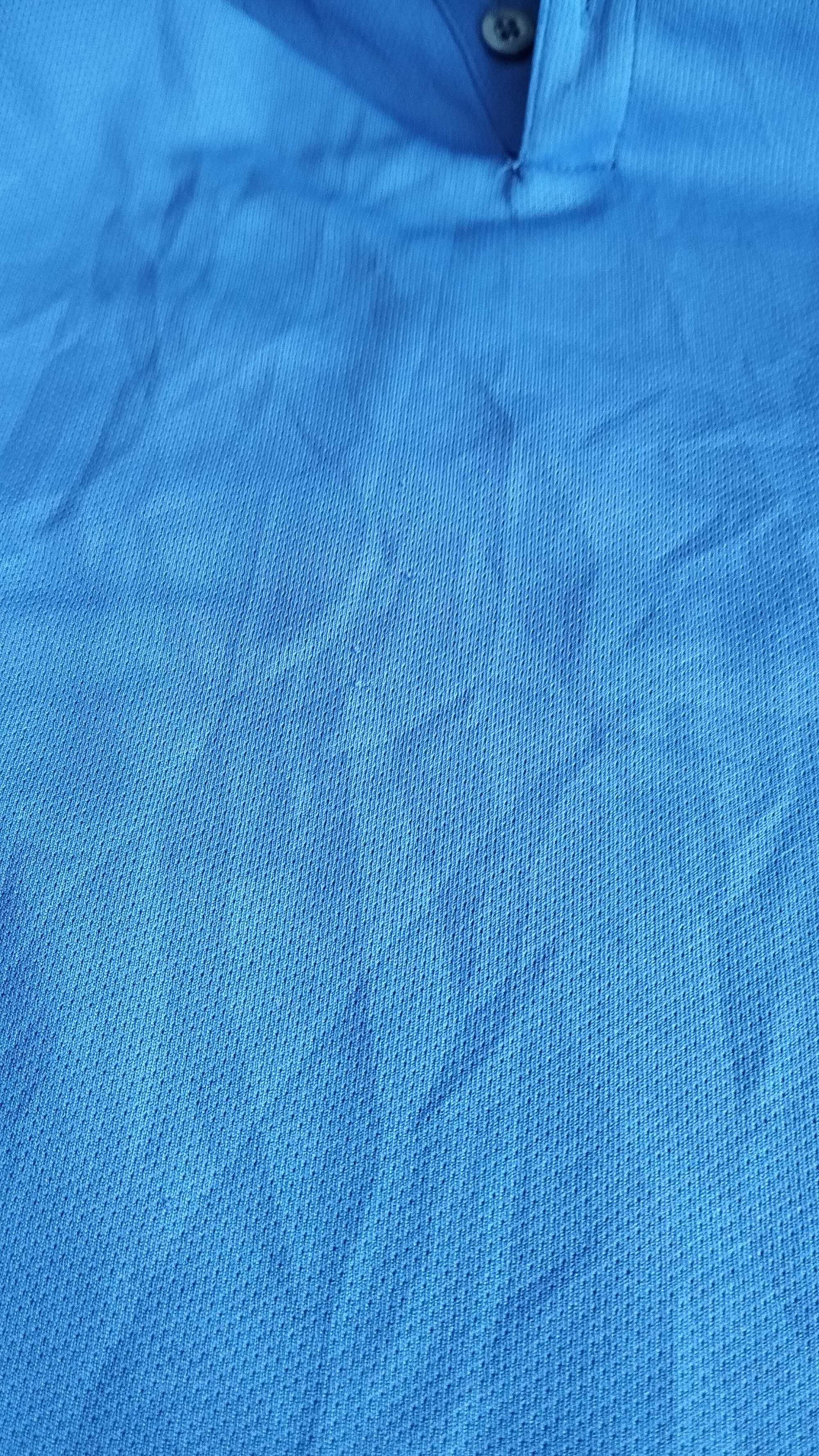 Nike Dri Fit Мъжка поло тениска размер L Синя