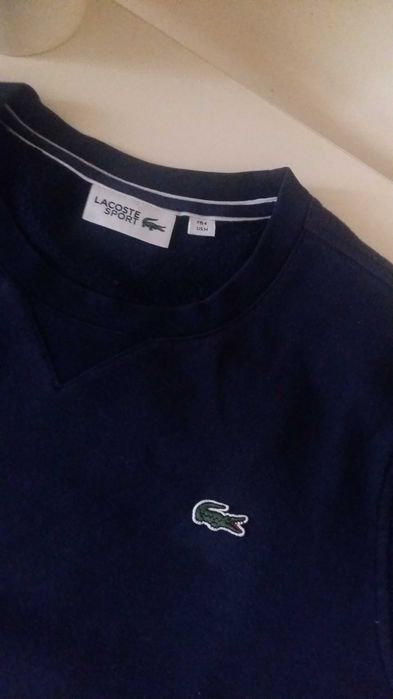 Bluza Lacoste bleumarin calitate la pret redus