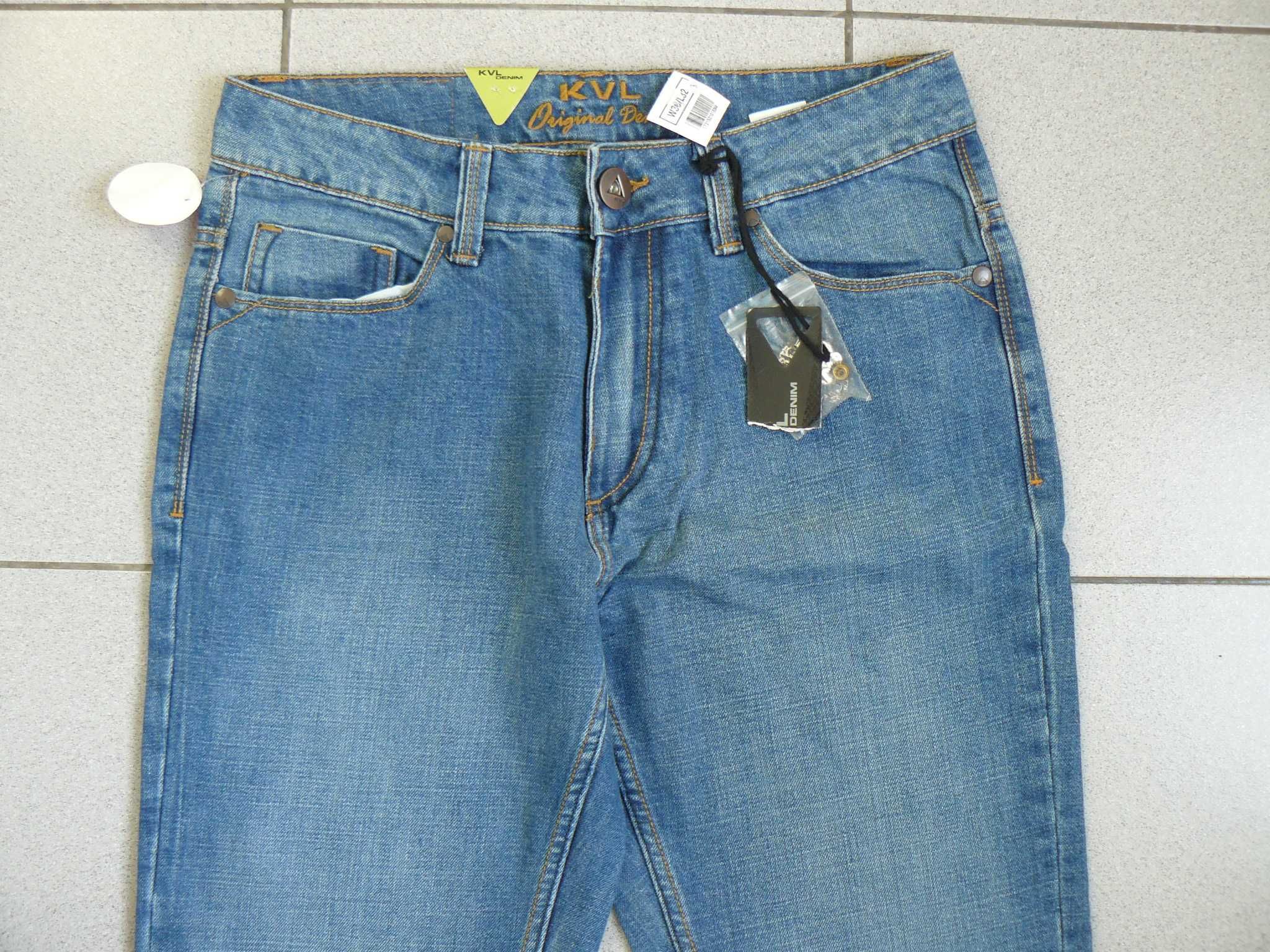 Jeans Barbati KENVELO KVL 3 Originali,Marime W30/L32, Noi, CAC 144