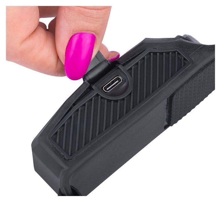 Lanterna led frontala de cap cu senzor fh-200 cu led, acumulator reinc