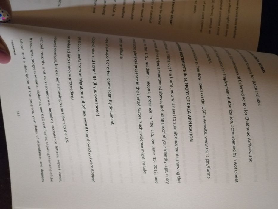 Carte Immigrating to U. S. A.