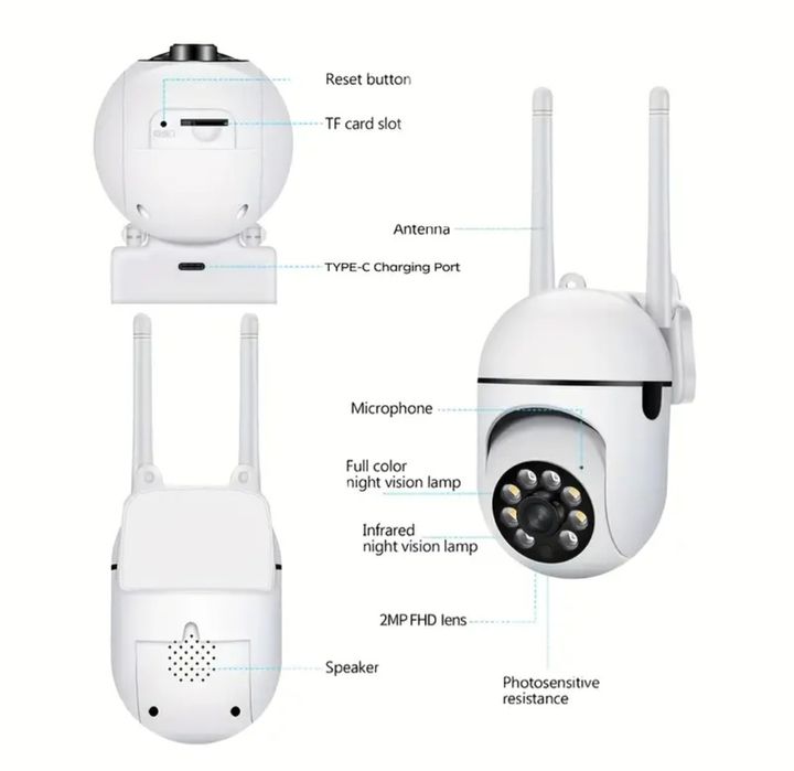FHD WIFI охранителна камера