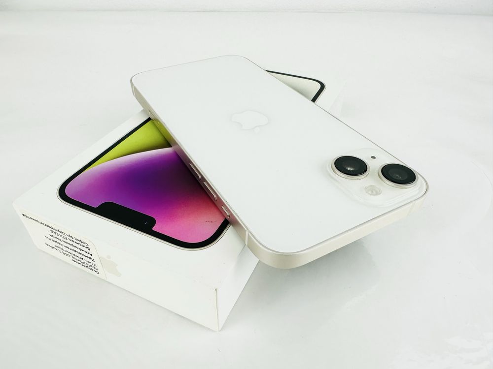 Apple iPhone 14 Plus 128GB Starlight Перфектен! Гаранция!