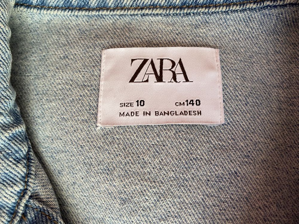 Джинсовая куртка Zara на девочку