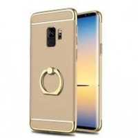 Husa Samsung Galaxy S9, Elegance Luxury 3in1 Ring Auriu