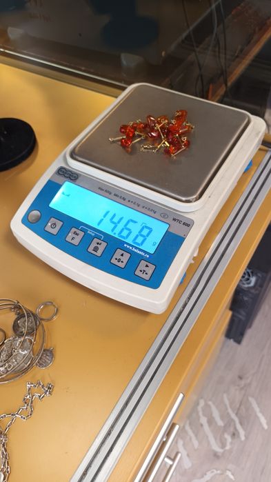 Vând Colier Aur 8 13 Pietre Opal