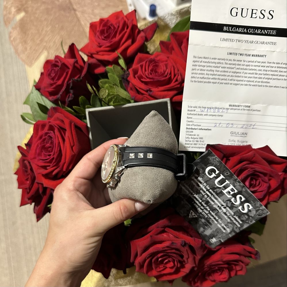 Часовник Guess, оригинален часовник на guess