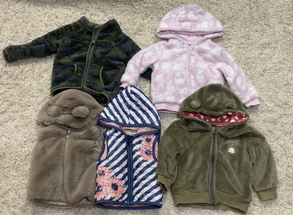 Lot haine bebe marimea 74