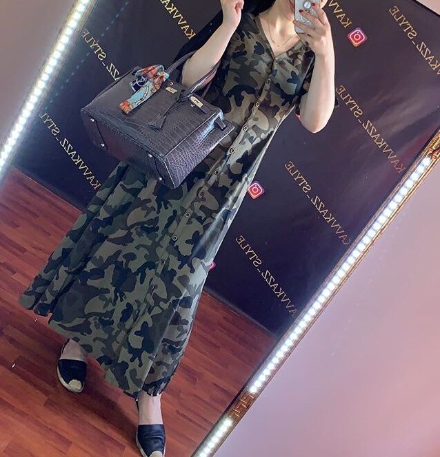 Шикарное платье трикотажное, милитари 12000