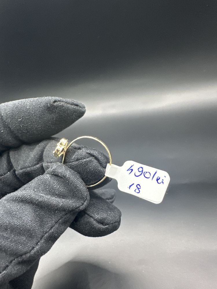 Inel Aur 14K 1.42 Grame Matei Amanet Crangasi 18