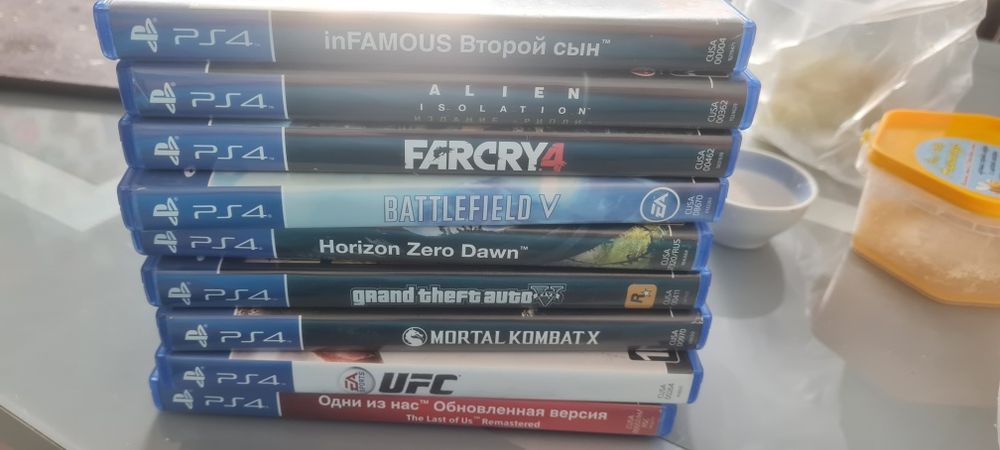 Продаю игры для PlayStation 4