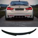 Спойлер за багажник M4 Design за BMW серия 4 F32 (2013+) Черен Гланц