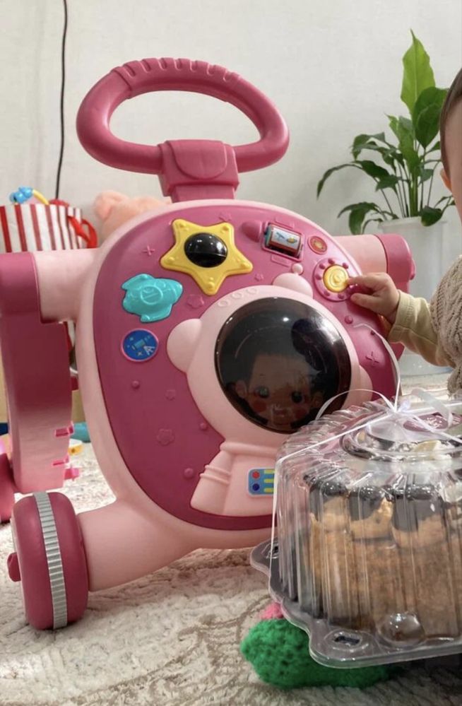 Продаю ходунок-трансформер B kids 3 в 1 — всё работает, как новый!