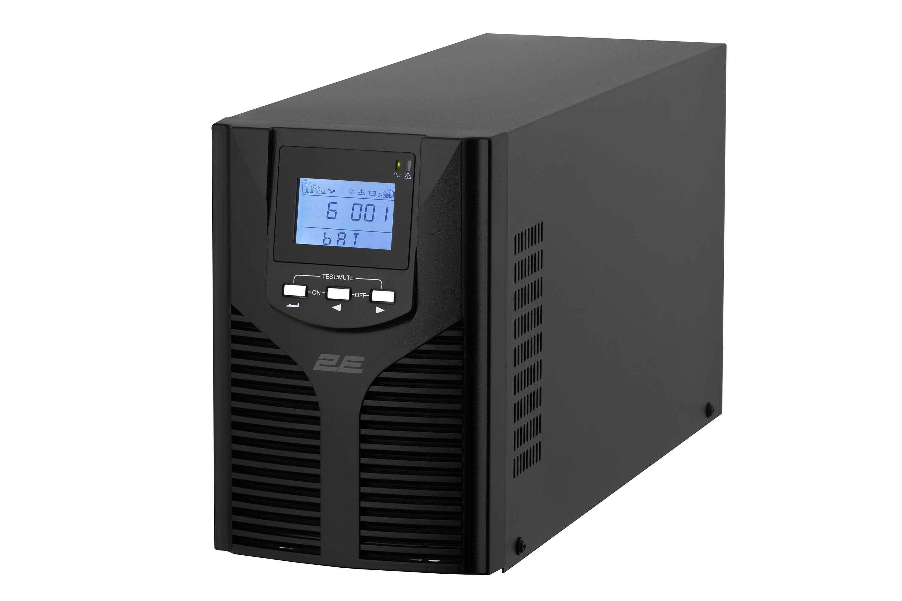 } ИБП 2E OD2000 /2000VA/1800W/LCD/USB/3xSchuko