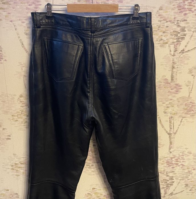 Pantaloni barbati 100% piele marimea XL