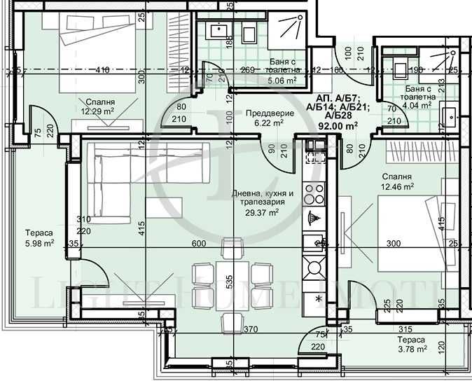 Продава се Тристаен апартамент в Пловдив, Христо Смирненски - 113 кв.м за 1638 €/кв.м - Снимка #15