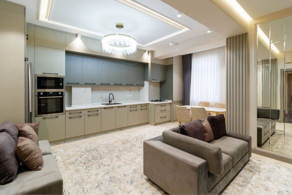 Квартира в Новостройке ЖК “Bobur Elite” 3/6/9, 80м2. Авторский проект