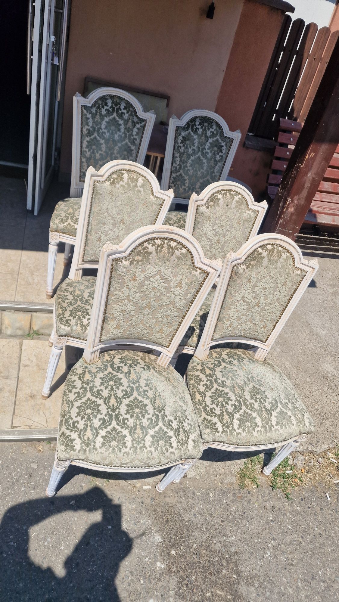Set 6 scaune living lemn