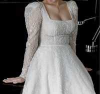 Свадебное платье, размер S-M (38)