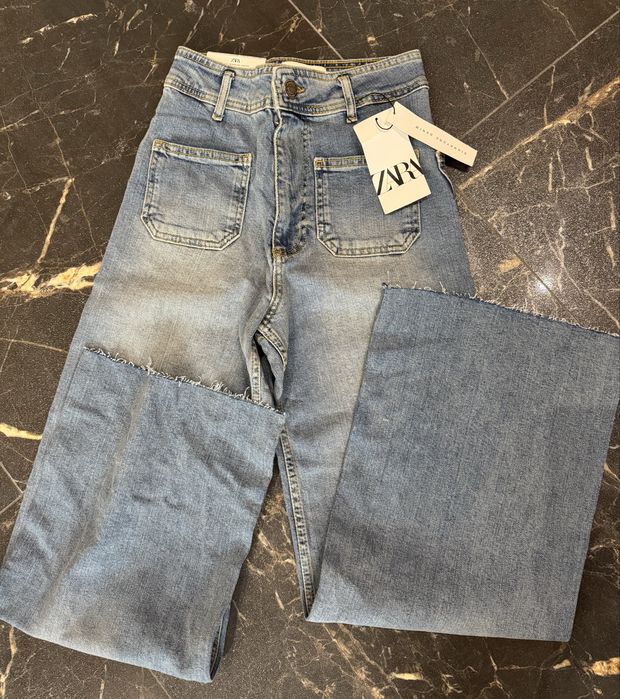 Дамски дънки Zara- с етикет