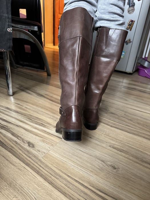 Уникални ботуши естествена кожа Ralph Lauren! 38,5 н