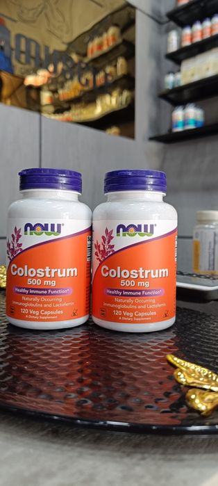 Now Colostrum 500 mg 120 veg caps