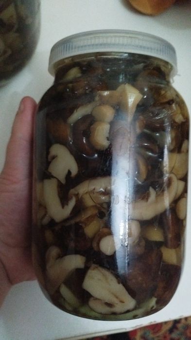 Продам грибы маринованные вешенки и валуи
