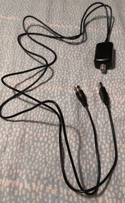 Adaptor cablu coaxial mama + coaxial tata + USB 2.0