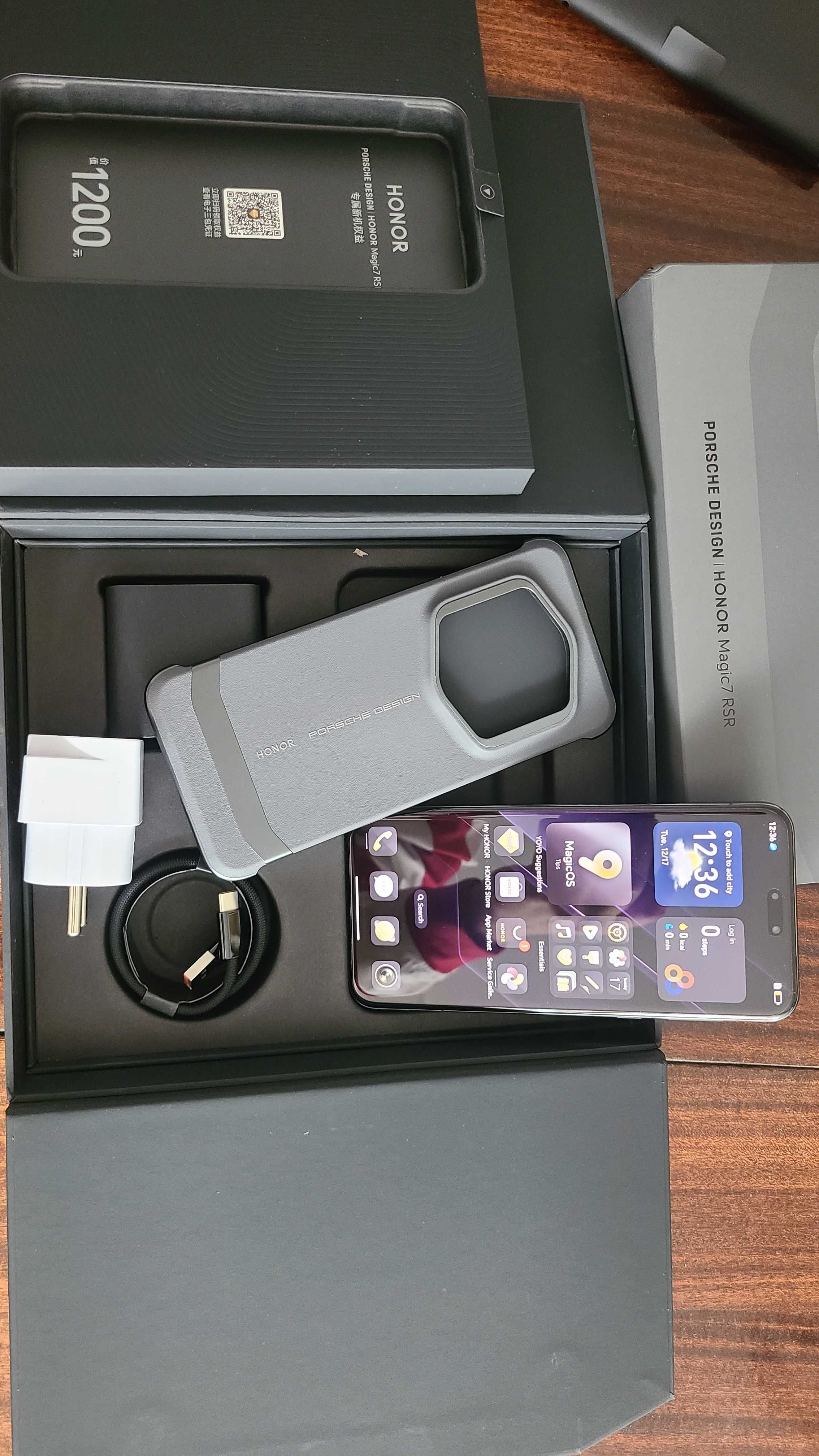 Honor Magic 7 RSR Porsche design 5G Dual sim с BG меню 5850mAh батерия