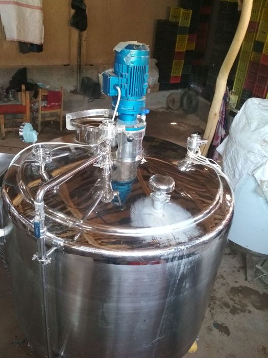 Охладитель, Миксер ва Пастеризатор.