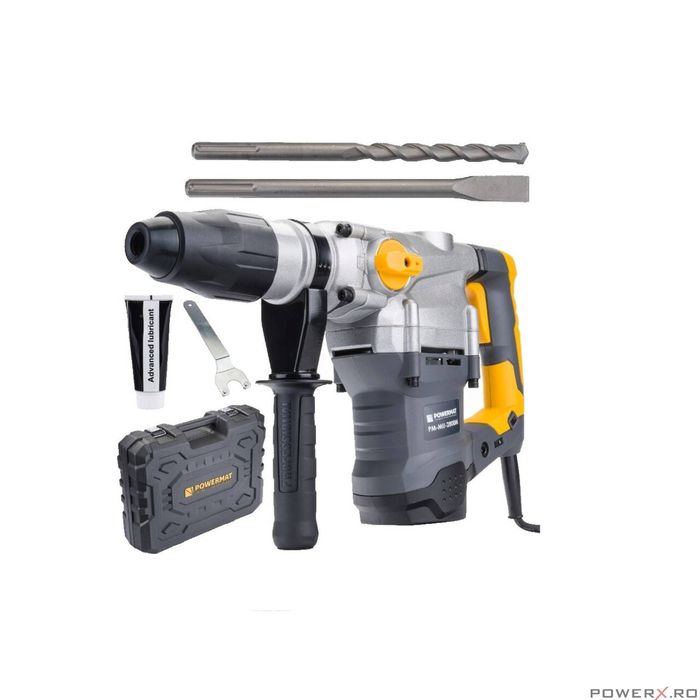 Masina de gaurit cu percutie, rotopercutor SDS MAX 18J 2800W, Powermat