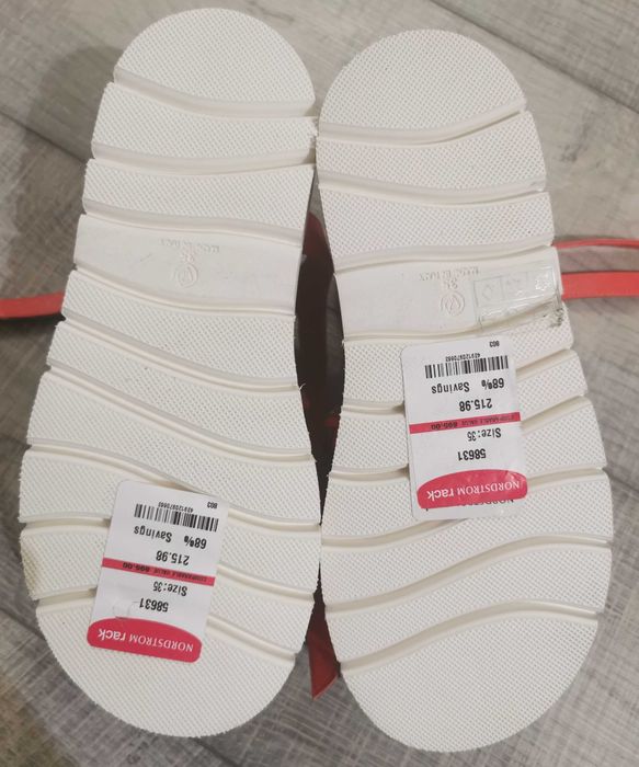 Sandale dama 3.1 Phillip Lim Noa Platform Orange Leather noi 35